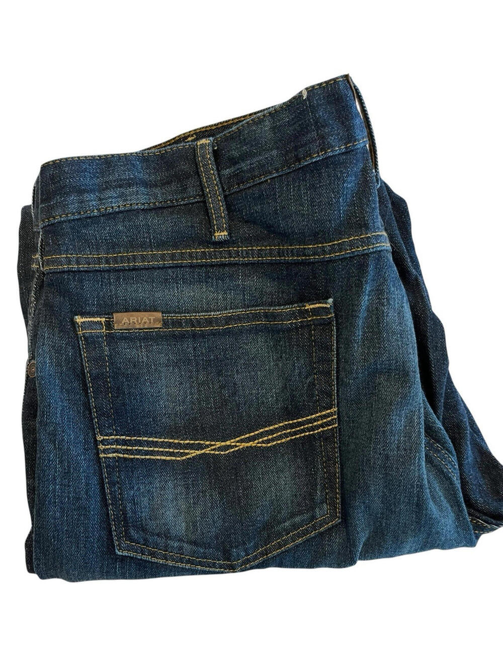ARIAT M5 Jeans Mens Tag Sz 38/30 Slim Straight Stretch Legacy 2807.4